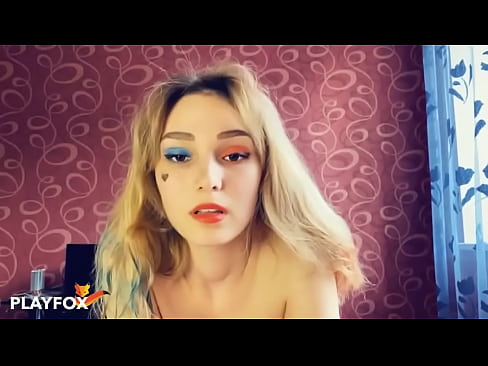 ❤️ Óculos mágicos de realidade virtual deram-me sexo com Harley Quinn ❤️ Sexo superior em nós ❤